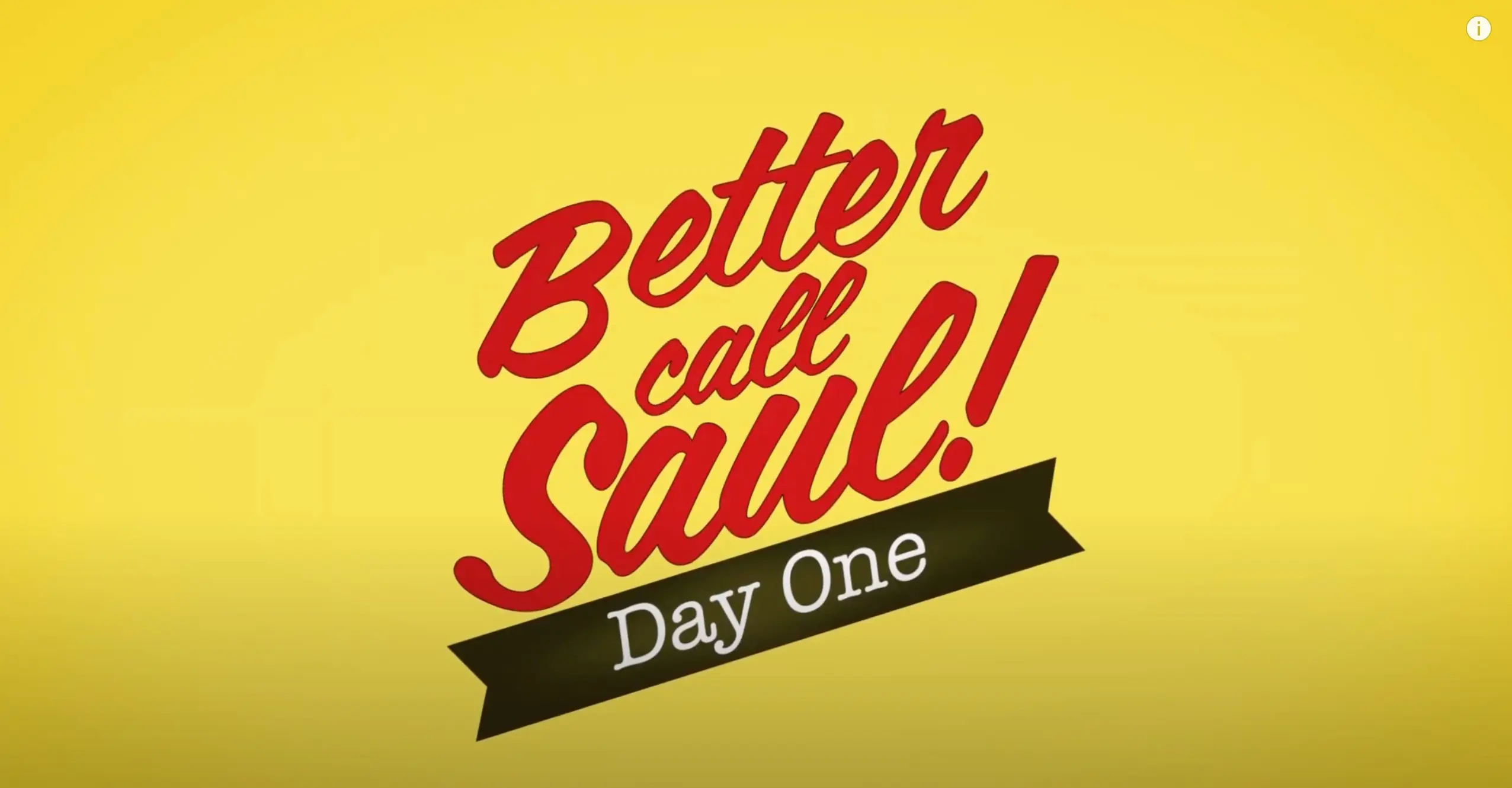Better Call Saul: Day One